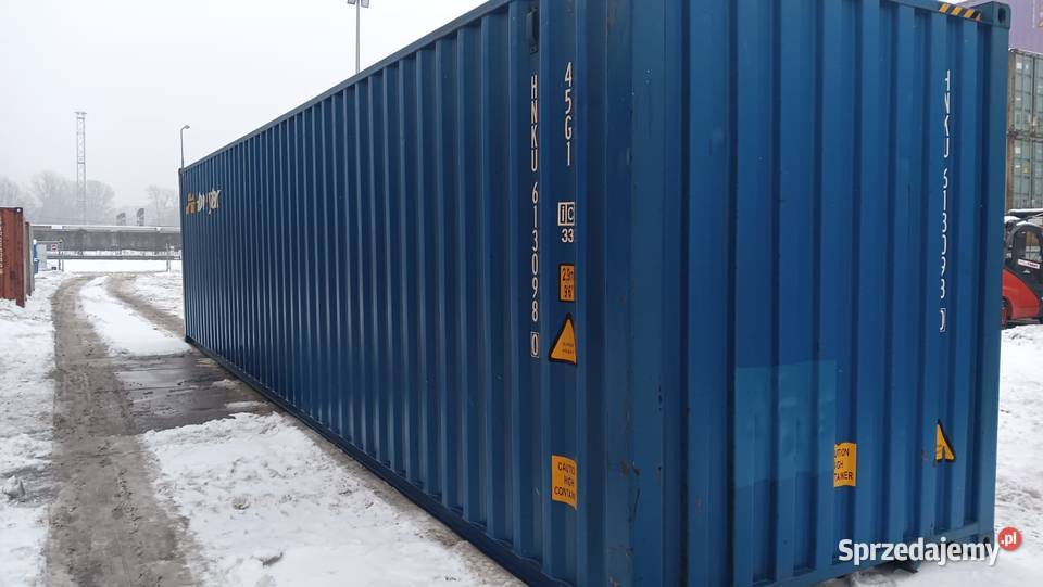 Kontener morski 40 HC IICL stan RĘKI Łódź