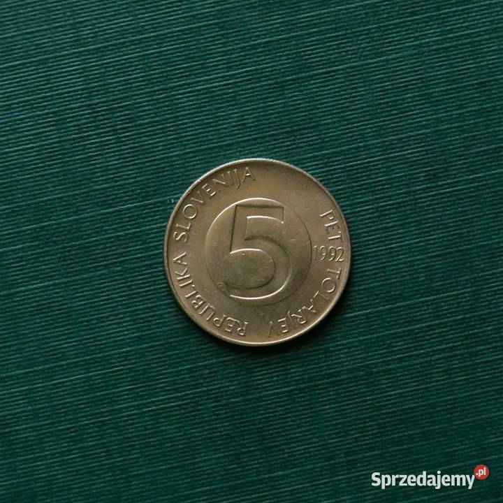 SŁOWENIA 5 tolarów 1992r Gliwice