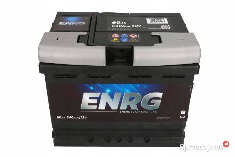 Akumulator ENRG 12V 60Ah 540A P osobowe Jelcz-Laskowice sprzedam