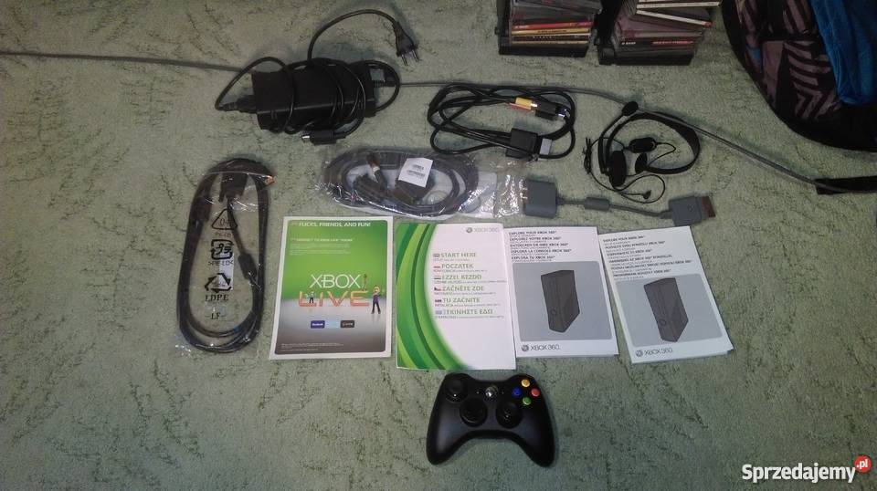Konsola XBOX 360 Slim 250GB GTA V 6 gier Warszawa