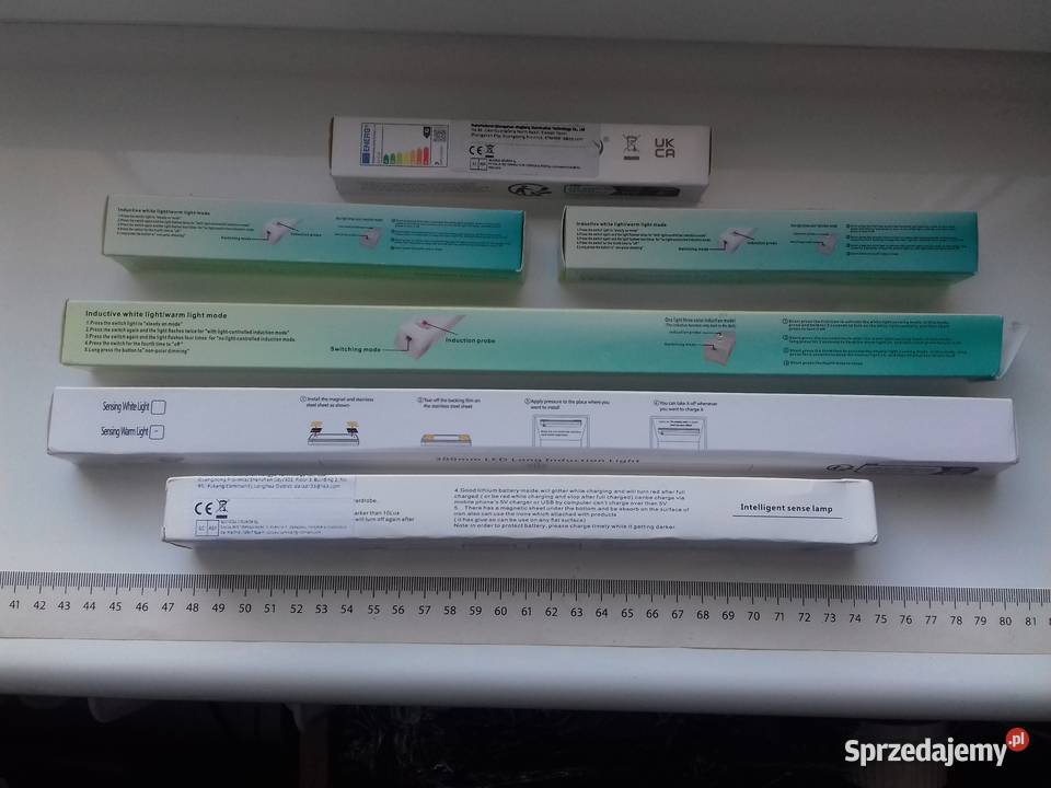 Lampka LED na czujnik ruchu i jasności 20 biały
