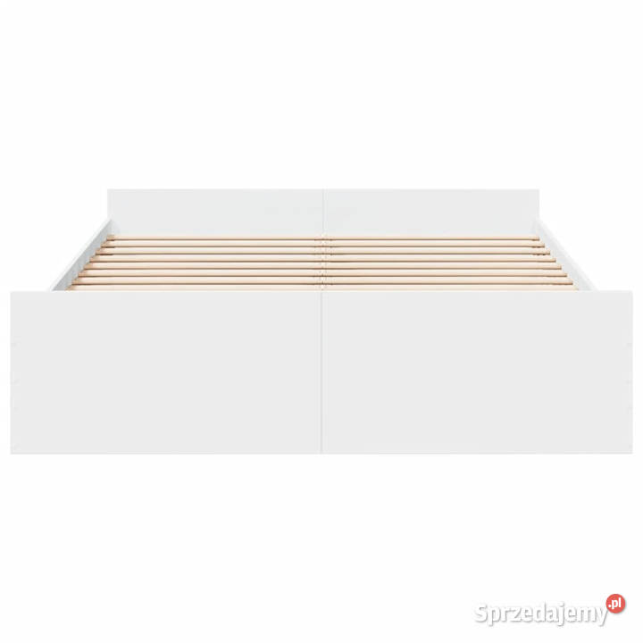 Rama łóżka z szufladami biała 150x200 WM3280286