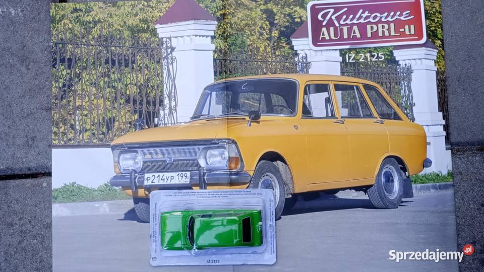 IŻ 2125 kultowe auta PRL 143 model Deagostini Modelarstwo mazowieckie Warszawa