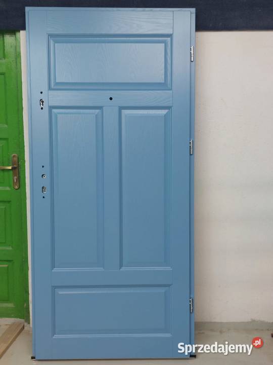 Drzwi wewnętrzne drewniane klatkowe Wolsztyn