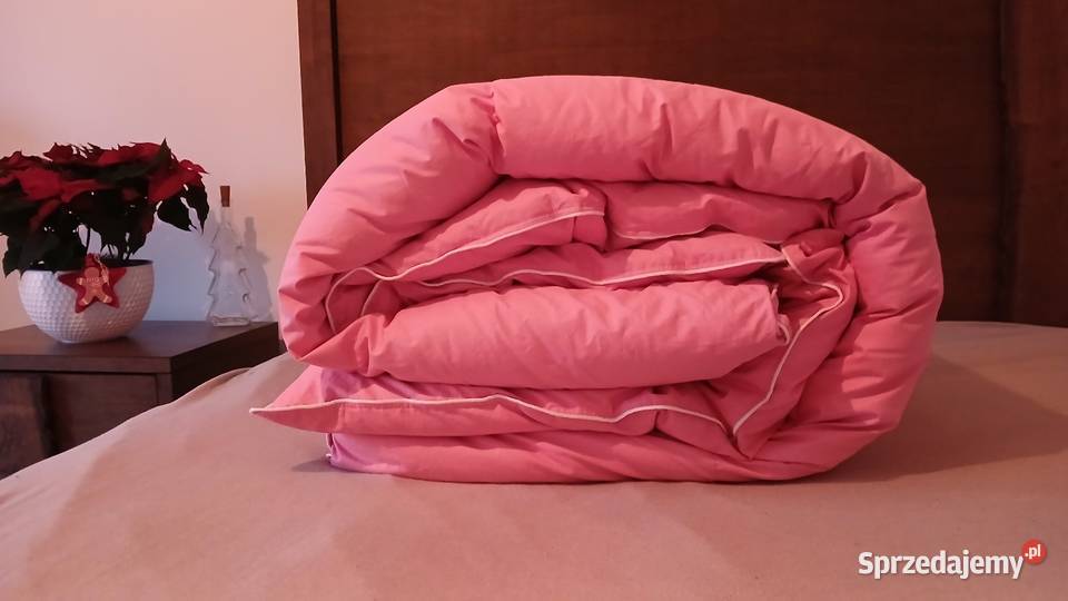 Koldra 200x220 25 100 puch i pierze gęsie