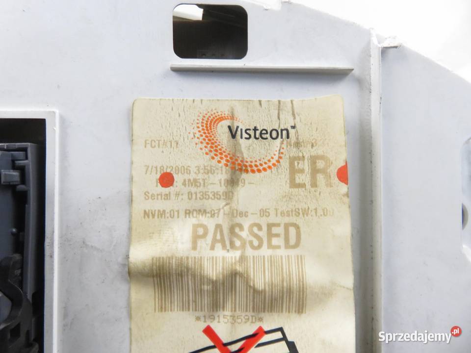 LICZNIK FORD FOCUS C DM2 16 HWDB 4M5T10849ER sprzedam