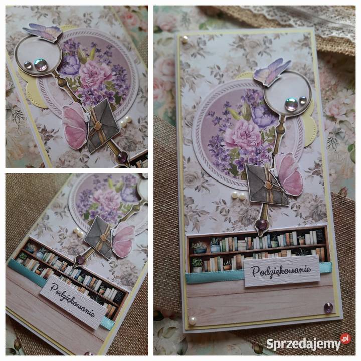 Kartka personalizowana handmade Ryki