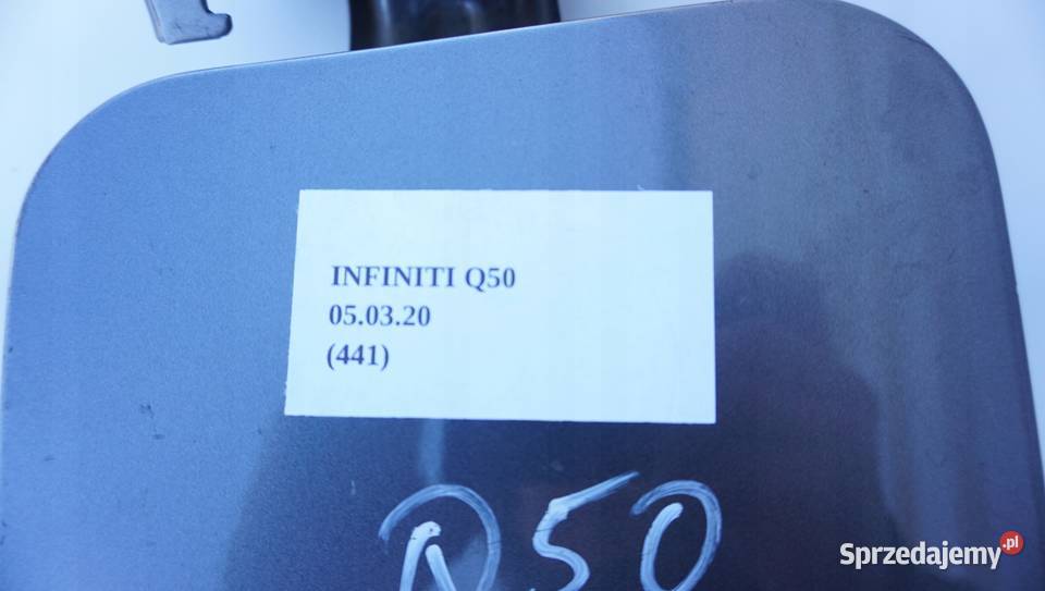 INFINITI Q50 KLAPKA WLEWU PALIWA wielkopolskie