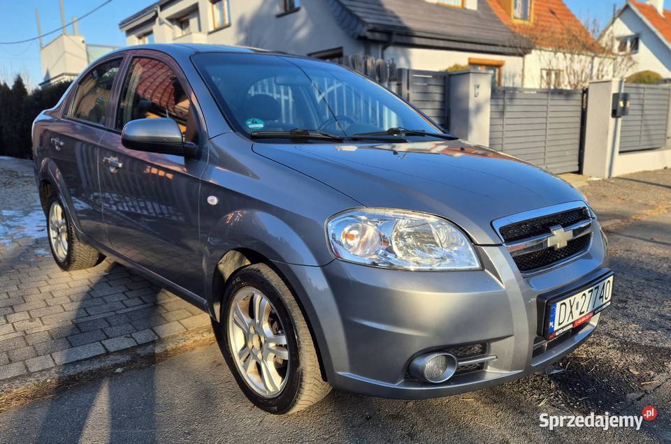Chevrolet Aveo Zadbany Sedan 14 benzyna 100KM Świdnica