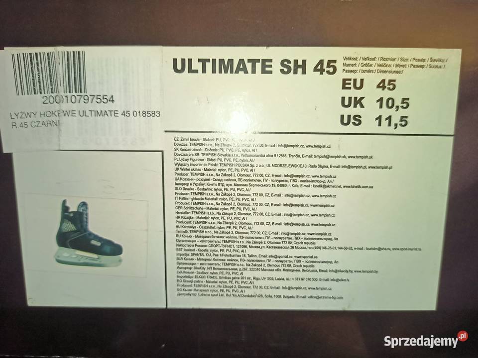 Łyżwy hokejowe Tempish Ultimate SH45