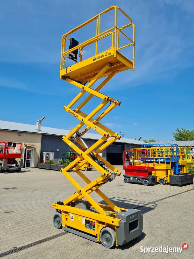 Podnośnik nożycowy Haulotte Optimum 8AC 2018 małopolskie Dąbrowa Tarnowska sprzedam