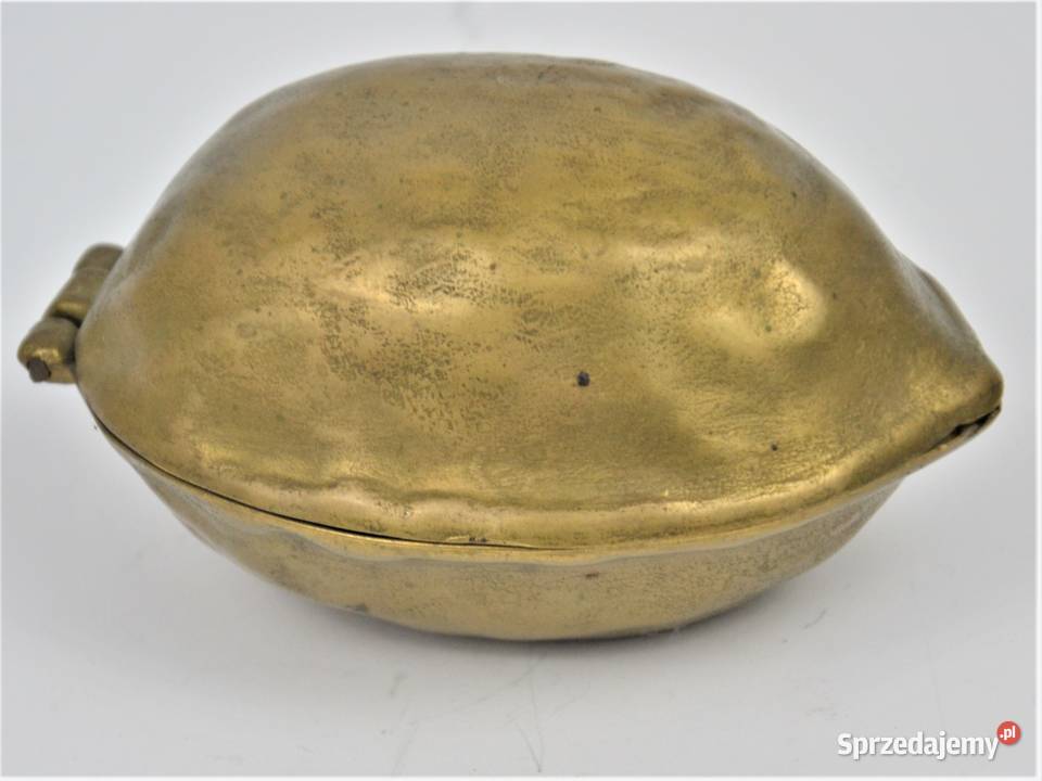 Orzech mosiężny dziadek do orzechów vintage lata