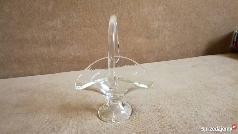 Koszyk grube szkło Nysa