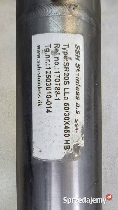 Silownik hydrauliczny SR20S LLa 5030X450 HB Produkcja Pleszew