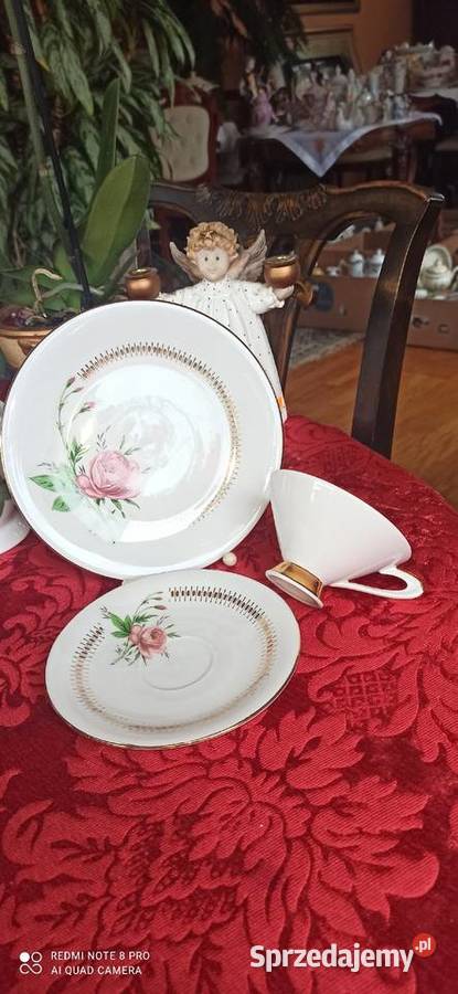 Filiżanka z talerzykiem deserowym Syg Winterling Gdańsk