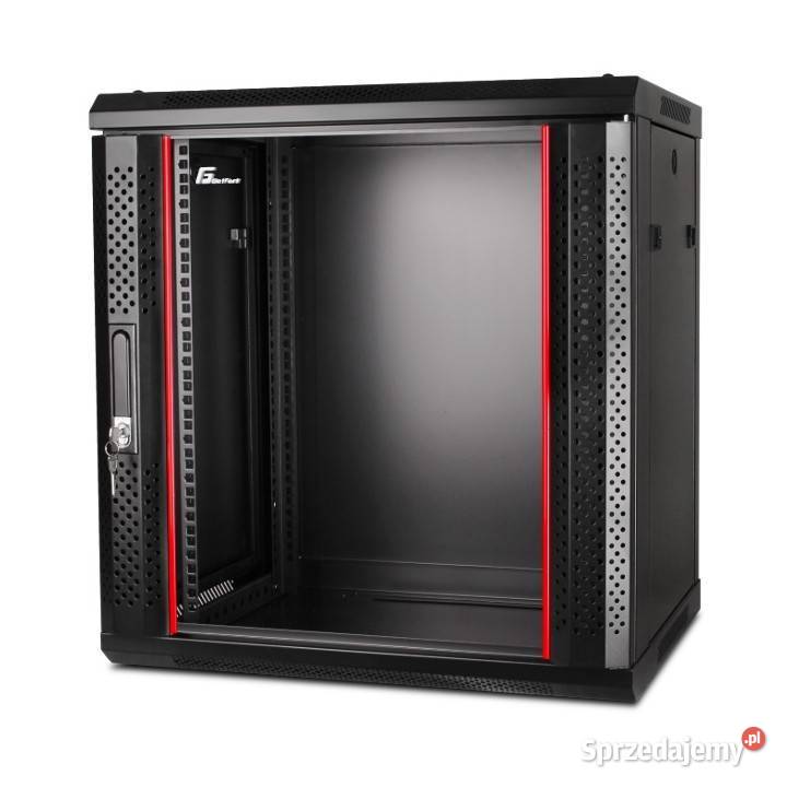 Szafa Rack GetFort 19 12U 600x600 wisząca szafy i akcesoria