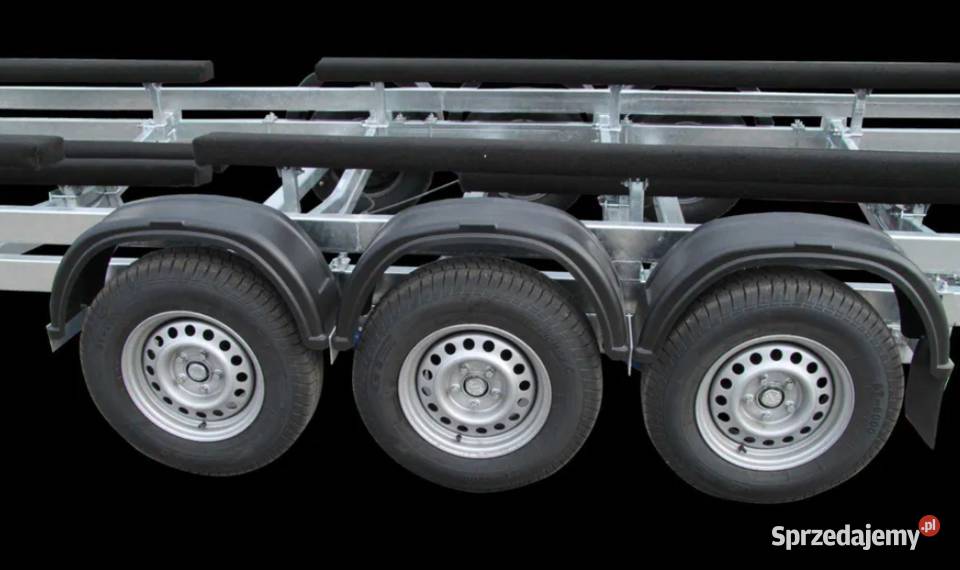 Nowa przyczepa podłodziowa PP35003 osie DMC 35t pełny VAT Płock sprzedam