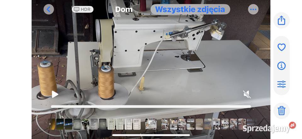 Owerlok i maszyna do szycia JUKI tanio Łódź