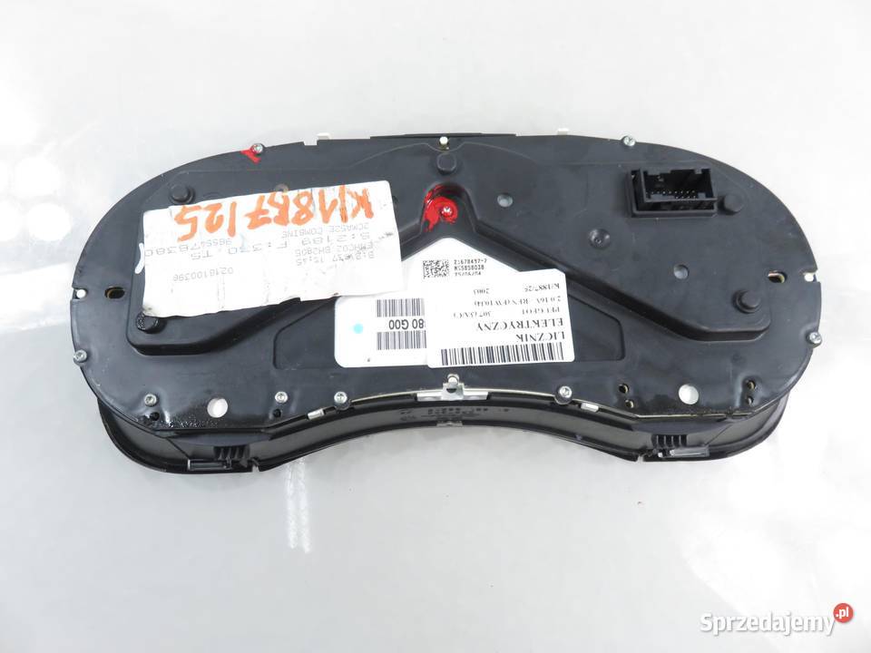 LICZNIK PEUGEOT 307 3AC 20 16V 9655476380 osobowe małopolskie