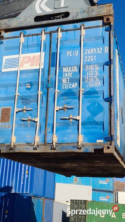 Kontenery morskie 20DV 20DC magazyny o dł 6m Gdańsk