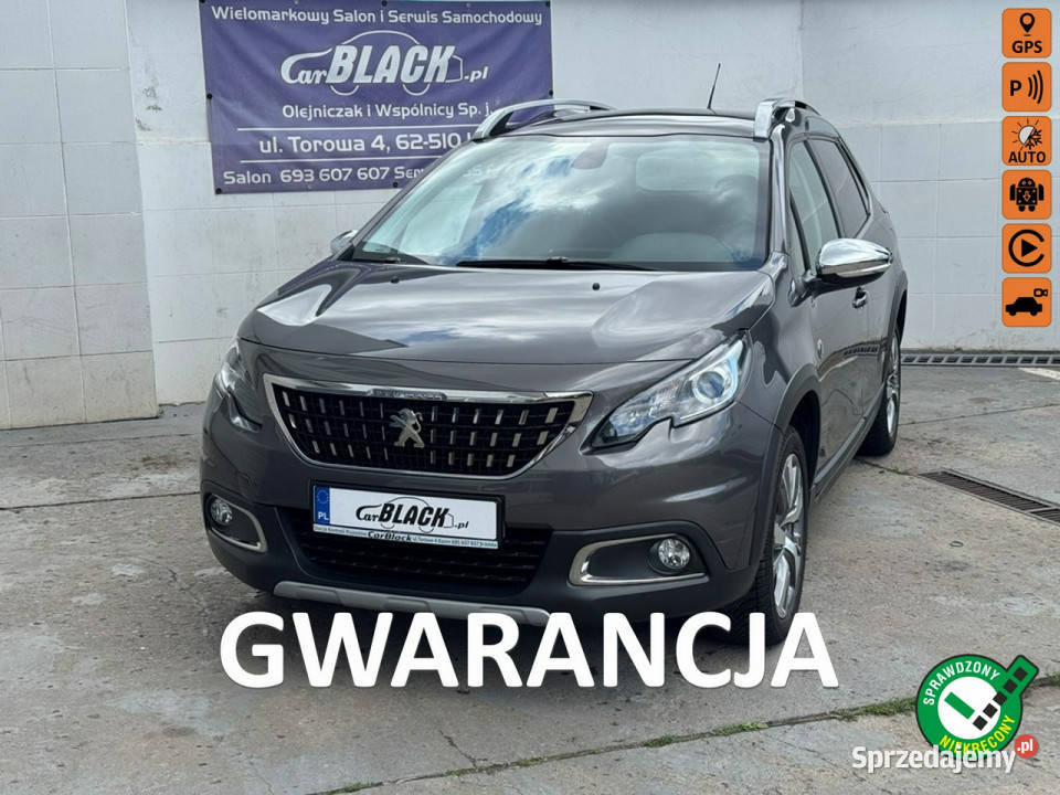 Peugeot 2008 PROMOCJA Pisemna Gwarancja 12 światła do jazdy dziennej Konin