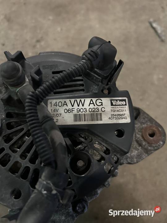 Alternator Vw Audi Seat Skoda 19 20 tdi Kęty sprzedam