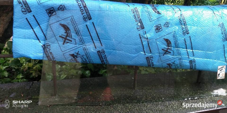 Szyba samochodowa tylnia wygieta Części Łódź sprzedam