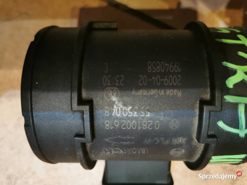 OPEL ASTRA III H 17CDTI PRZEPŁYWOMIERZ Margonin