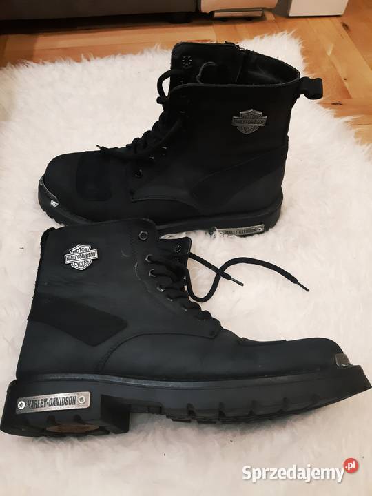 Sprzedam czarne oryginalnie botki Harley Bochnia