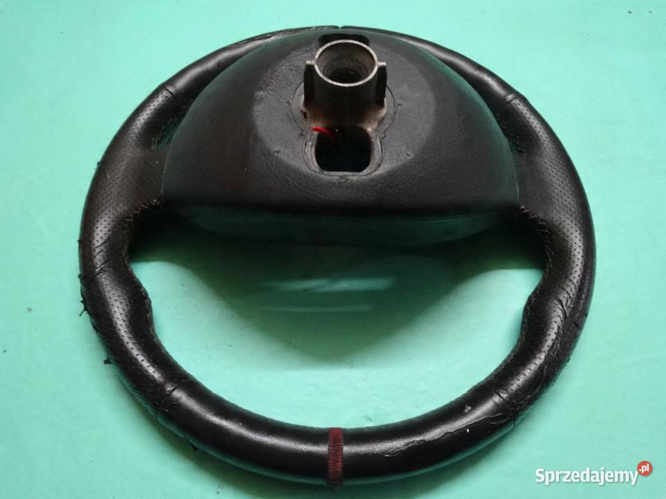 RENAULT CLIO III 09r kierownica skórzana