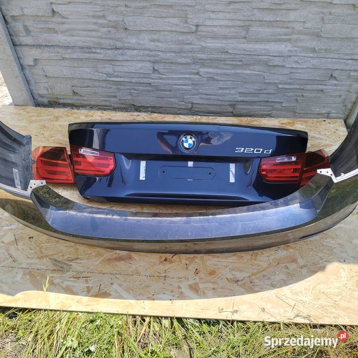 BMW F30 TYŁ KLAPA ZDERZAK LAMPY KOMPLET sprzedam