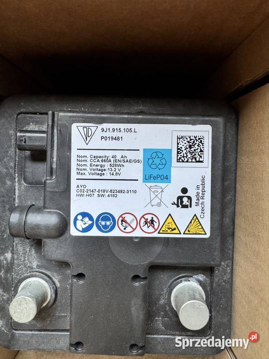 9J1915105L Akumulator LiFePO 12V PORSCHE TAYCAN osobowe Katowice