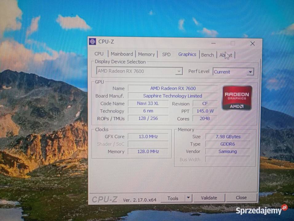 Komputer GamingowyRyzen 5 3600RX 760016Gb Ram lubelskie Biała Podlaska