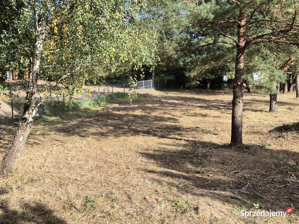 Działka morzem Wisełka utwardzona