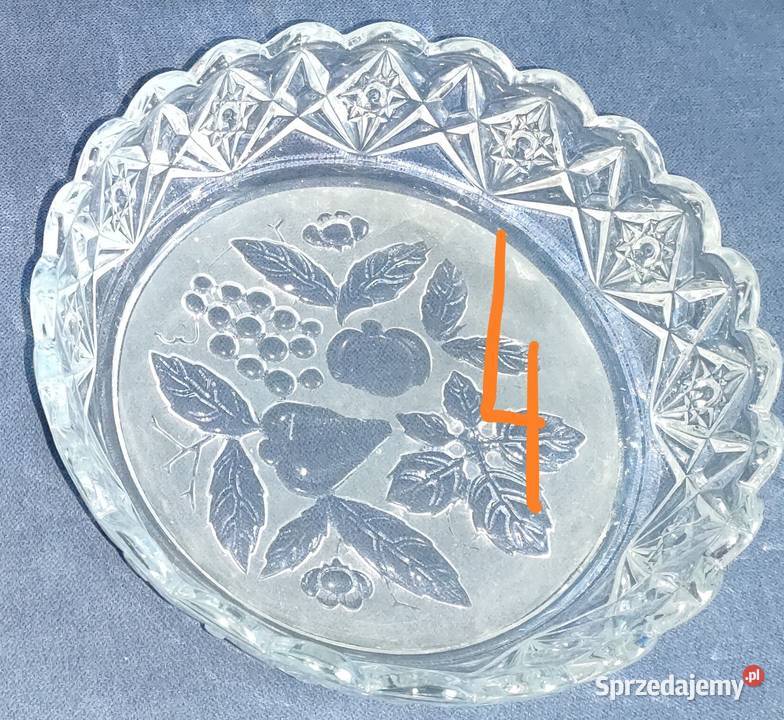 Zestaw szkła kryształowego salaterka misa śląskie Bielsko-Biała