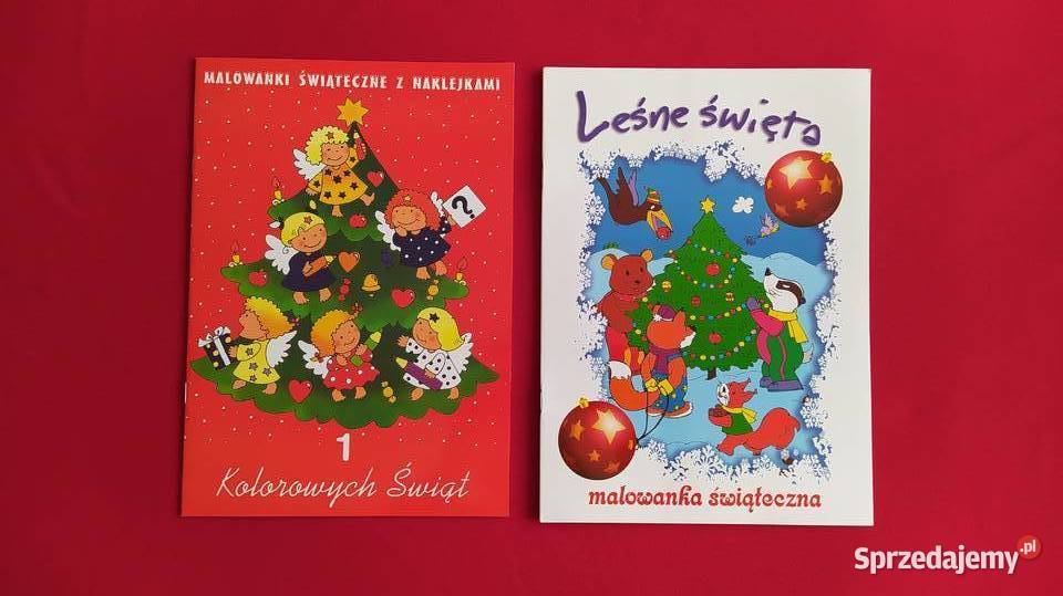 Malowanki kolorowanki z naklejkami NOWE Duża Olkusz