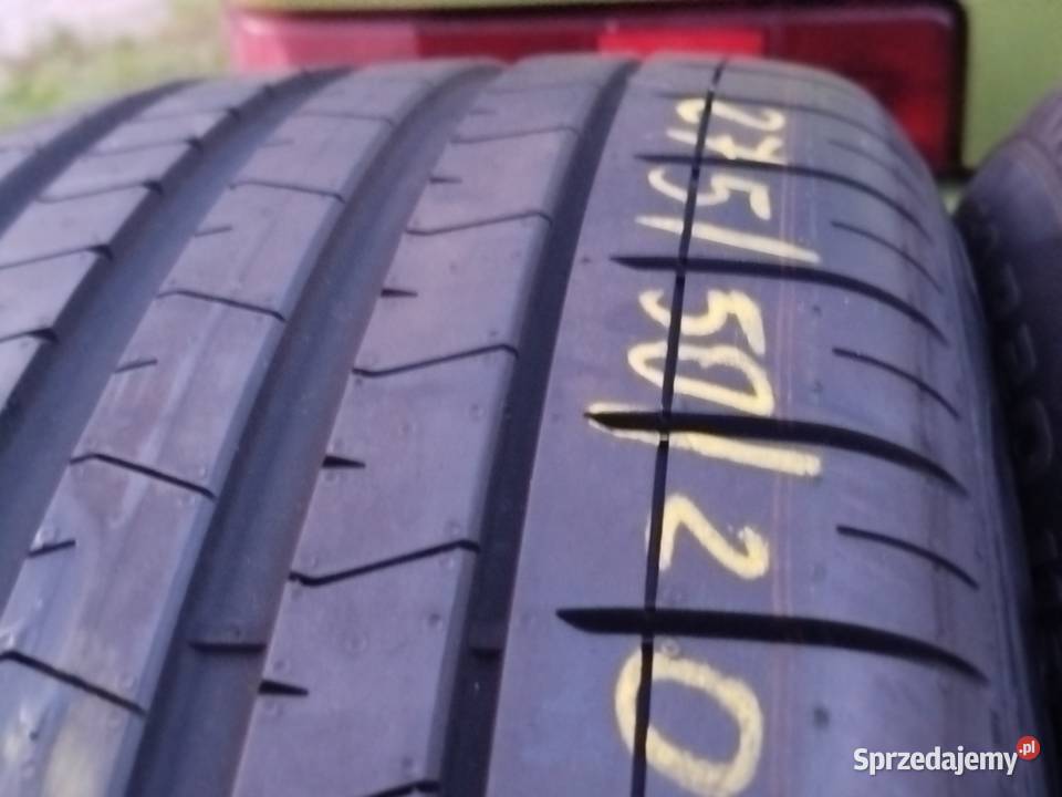 Opony 27545R20 demo Pirelli pzero okazja sprzedam