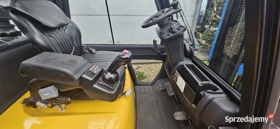 YALE GLP25VX Wózek widłowy 3 T 2013r triplex wielkopolskie Oborniki sprzedam