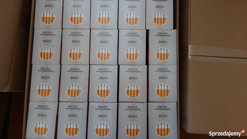 gilzy tutki papierosowe 500 hurt tanio promocja Radom sprzedam
