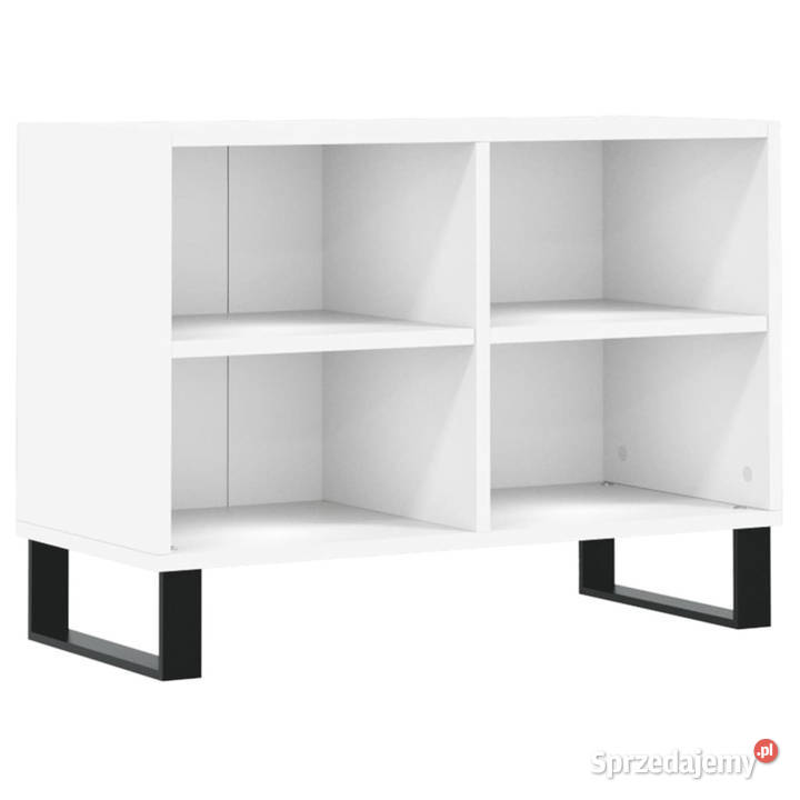 Szafka pod TV biała 695x30x50 materiał