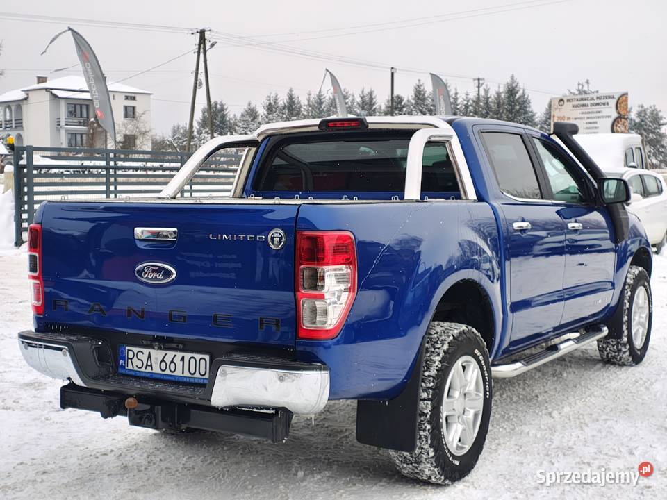 FORD RANGER NAPĘD 4X4 Jedyne 62000 WYCIĄGARKA aluminiowe felgi podkarpackie Zarszyn
