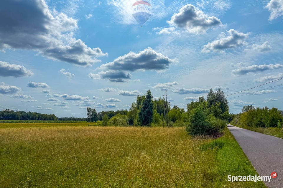 Działka 1437 m narożna media asfalt Feliksów