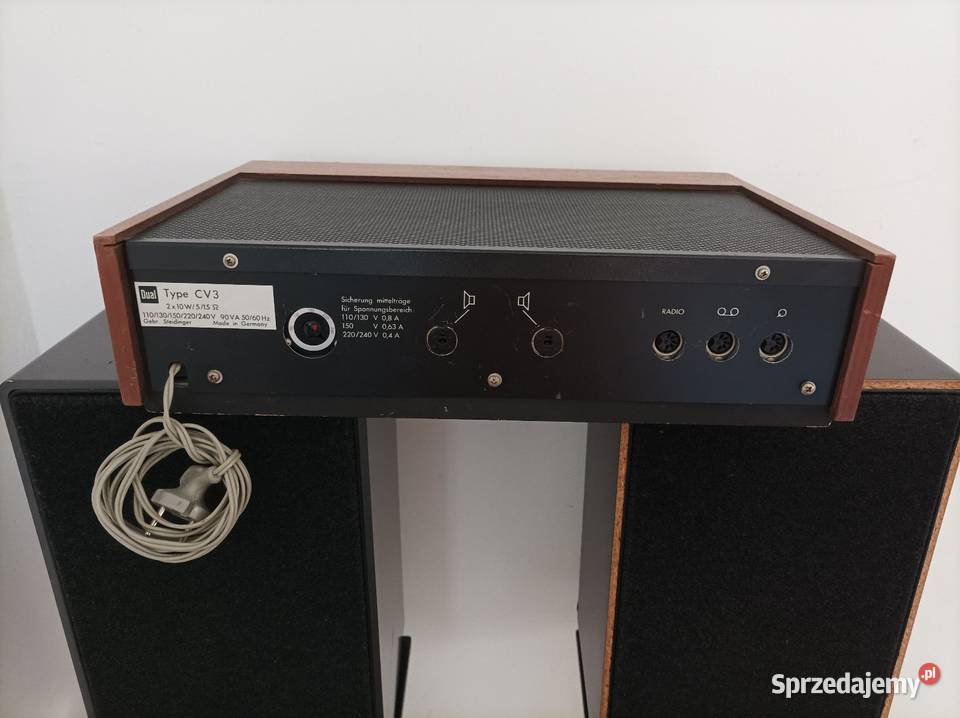 Wzmacniacz Dual CV3 kolumny Philips High Czerwonka-Gozdów sprzedam