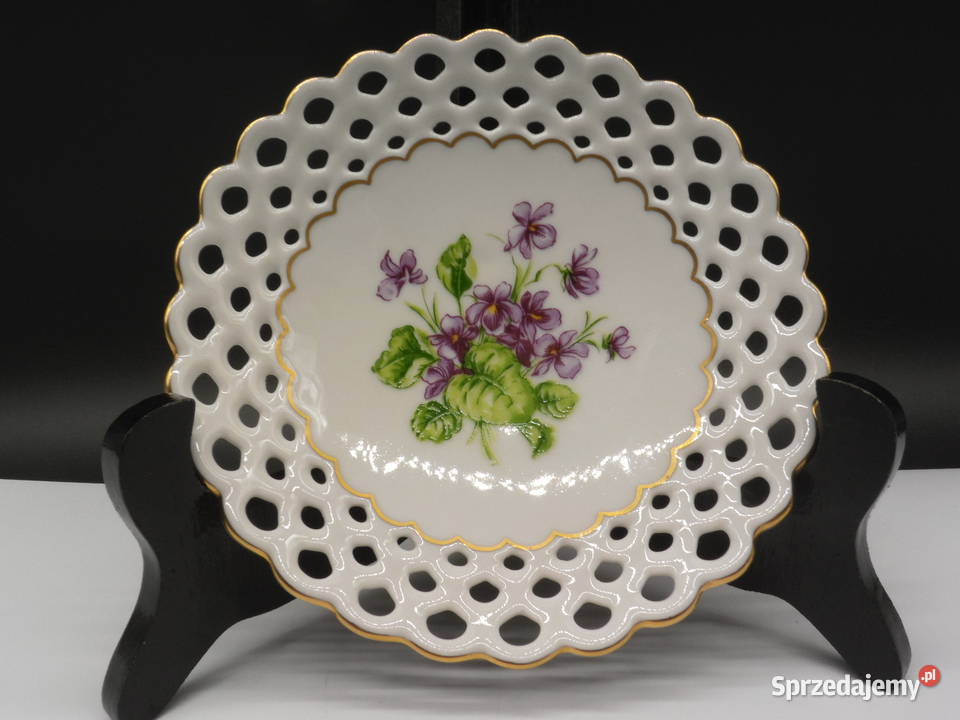 Kolekcjonerska Patera Miseczka Wallendorf Porcelana i szkło Raszków