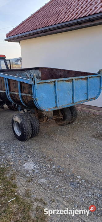Przyczepa wywrotka nieuszkodzony małopolskie