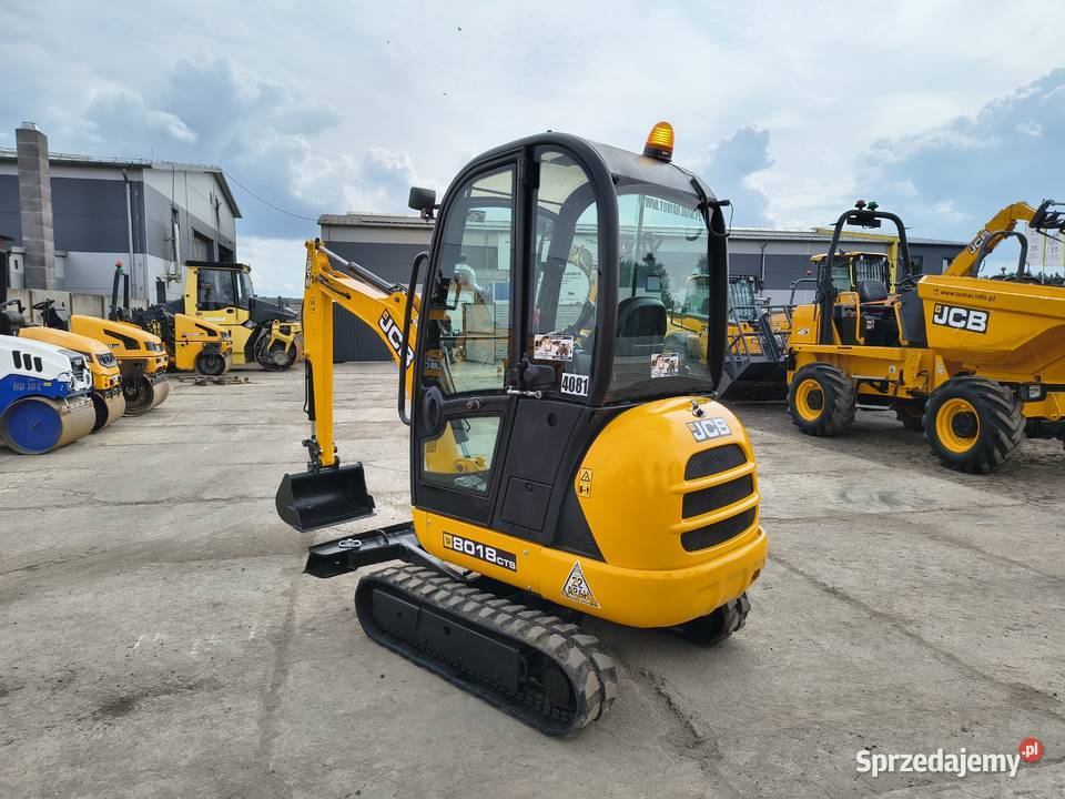 MINIKOPARKA GASIENICOWA 18 TONY JCB 8018 CAT Krotoszyn sprzedam