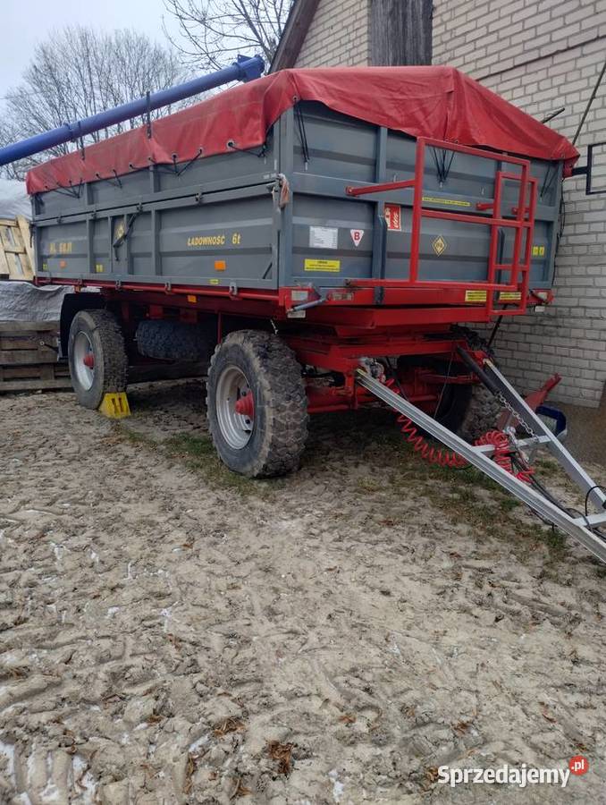 Przyczepa hl6011 dwustronny wywrot Gorzków-Osada sprzedam