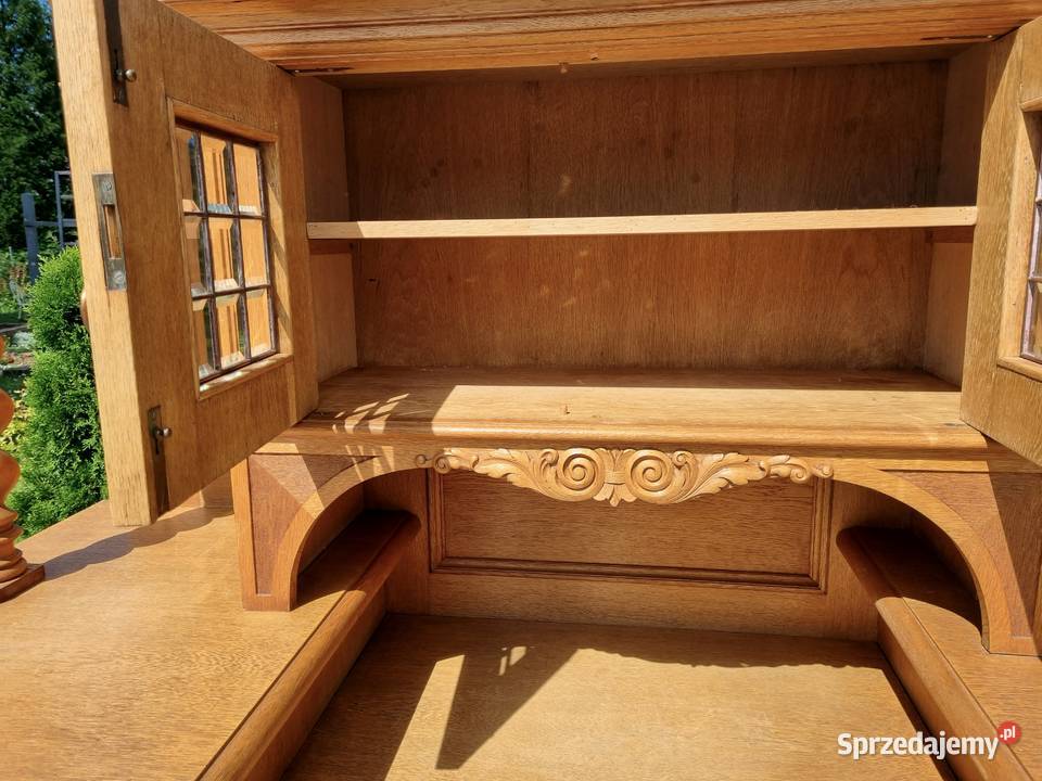 Jadalnia w stylu gdańskim komplet Kredens i Szczecin