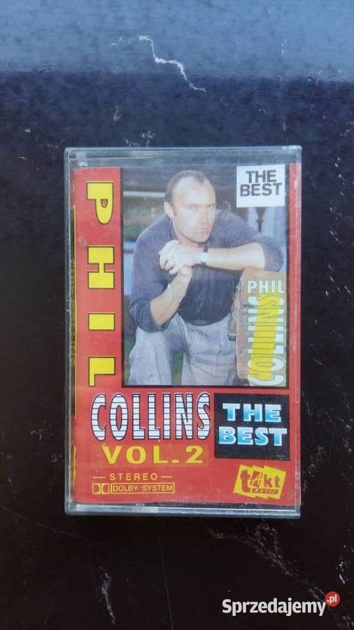 Kaseta magnetofonowa Phil Collins The best Vol2 Siemiatycze