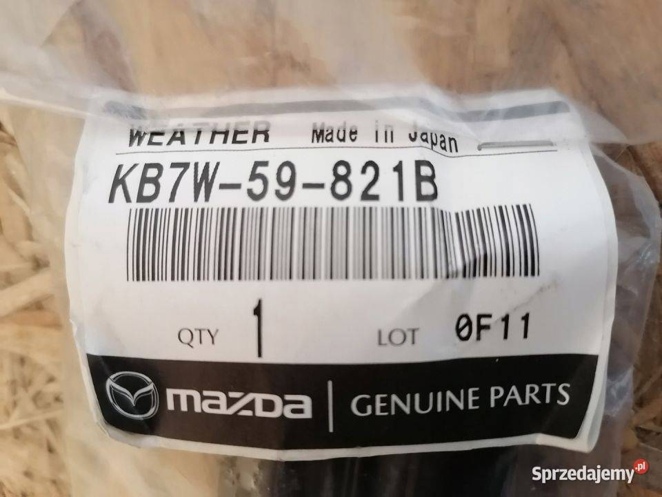 MAZDA CX5 17 LISTWA ZGARNIAJĄCA SZYBY LEWY PRZÓD Pleszew